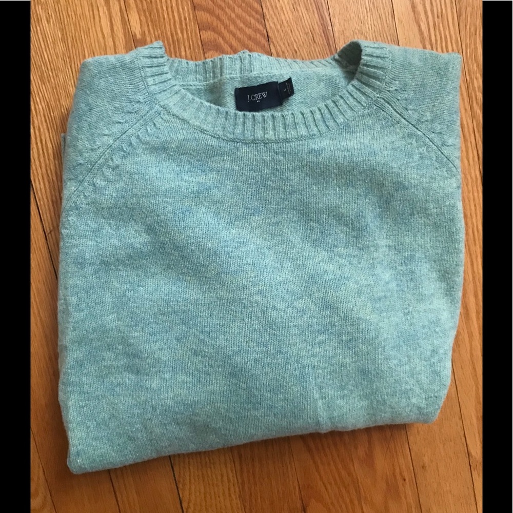 J Crew Wool Blend Sweater, Size L